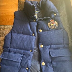 Ralph Lauren Rugby Wool Puffer Vest
